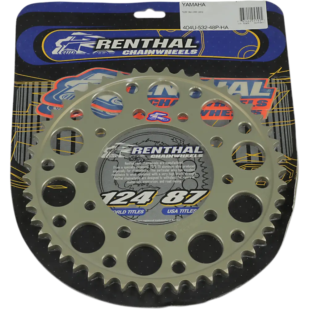 RENTHAL Sprocket - Yamaha - 48 Tooth 404U-532-48-HA