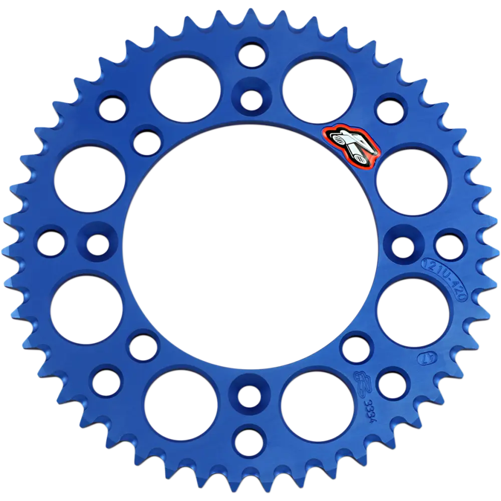RENTHAL Sprocket - Yamaha - Blue - 47 Tooth 121U-420-47GBBU