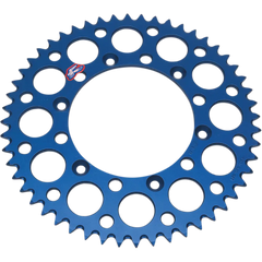 RENTHAL Sprocket - Yamaha - Blue - 49 Tooth 150U-520-49GBBU