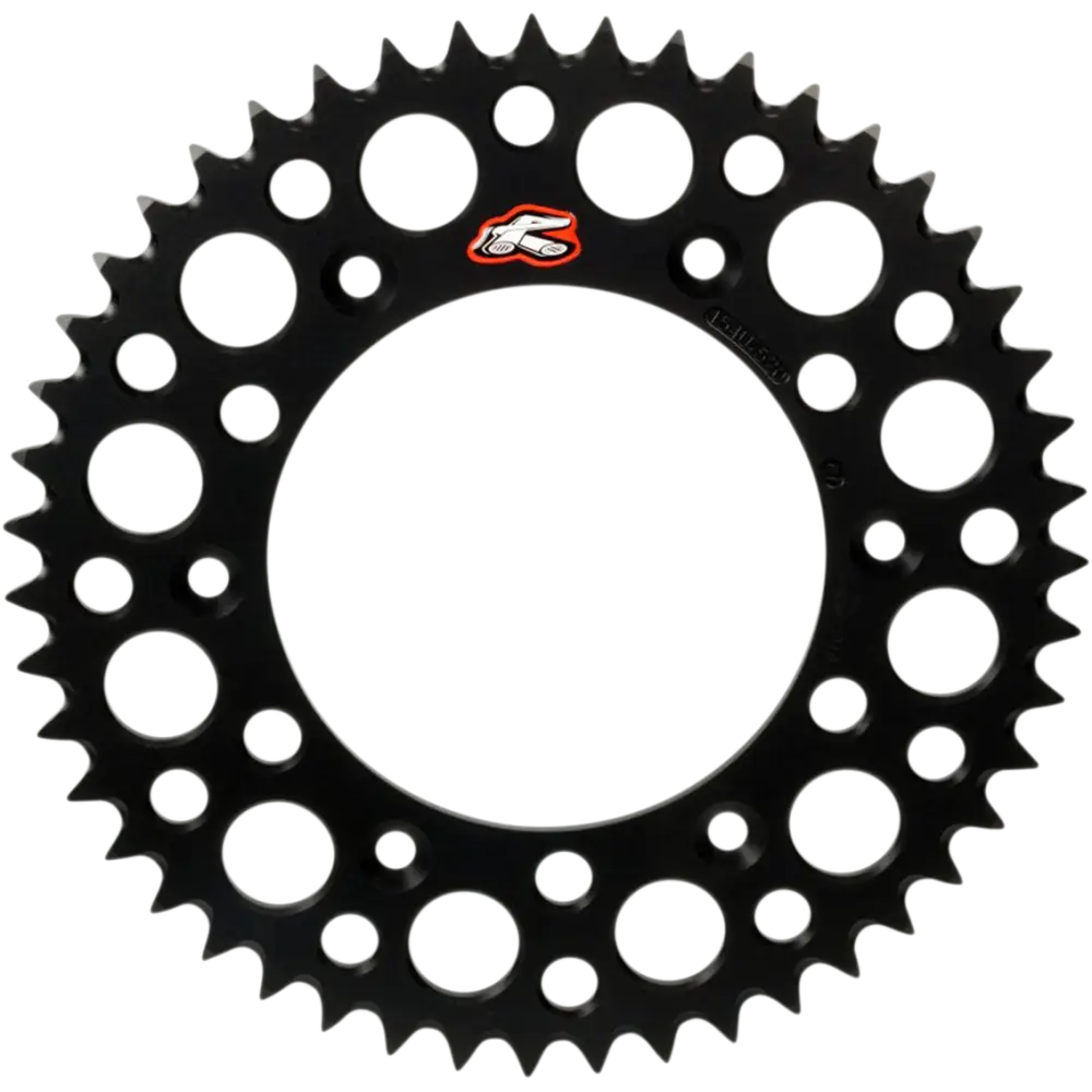 RENTHAL Twinring* Rear Sprocket - 48 Tooth - Black 1500-520-48GPBK