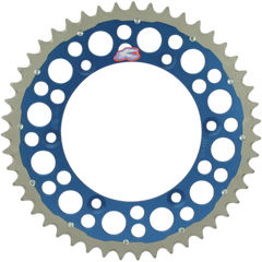 RENTHAL Twinring* Rear Sprocket - 50 Tooth - Blue 2240-520-50GPBU