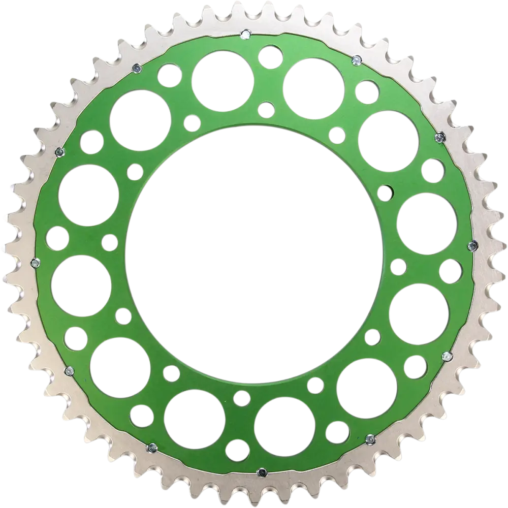 RENTHAL Twinring* Rear Sprocket - 51 Tooth - Green 1120-520-51GPGN