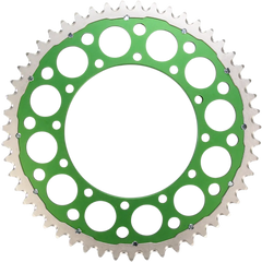 RENTHAL Twinring* Rear Sprocket - 51 Tooth - Green 1120-520-51GPGN