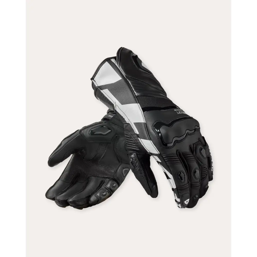 RevIT Gloves Jerez 4 - Black-White / S - Gloves