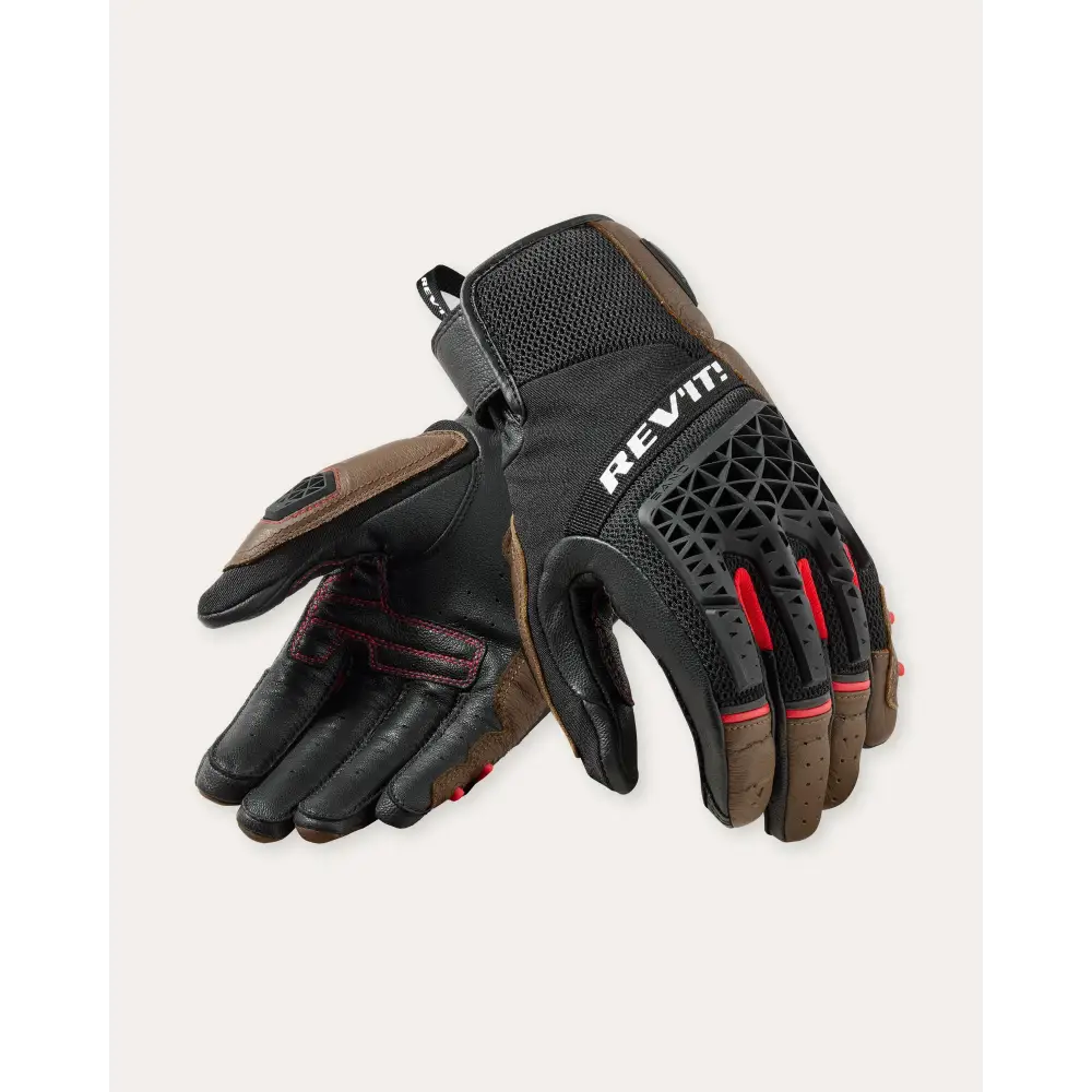 RevIT Gloves Sand 4 - Brown-Black / S - Gloves