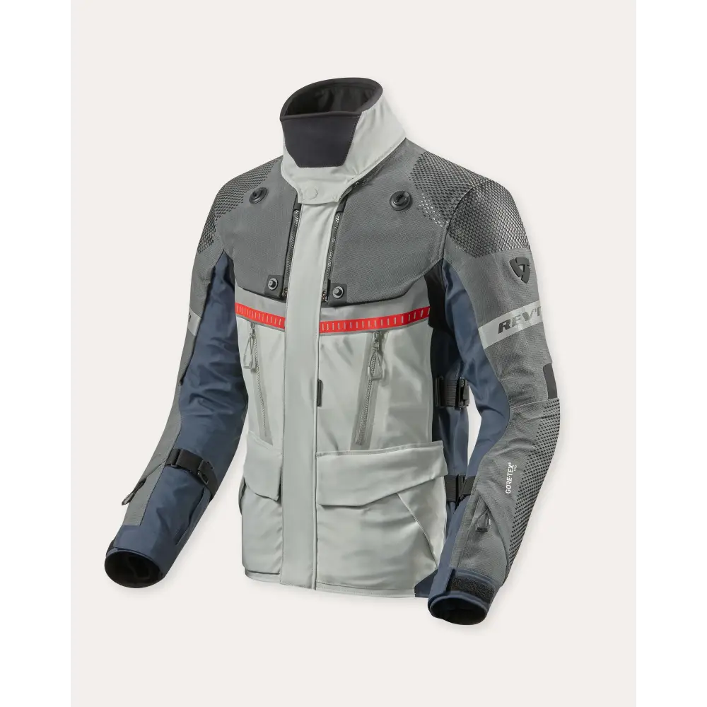 RevIT Jacket Dominator 3 GTX - Silver-Blue / S - Gloves