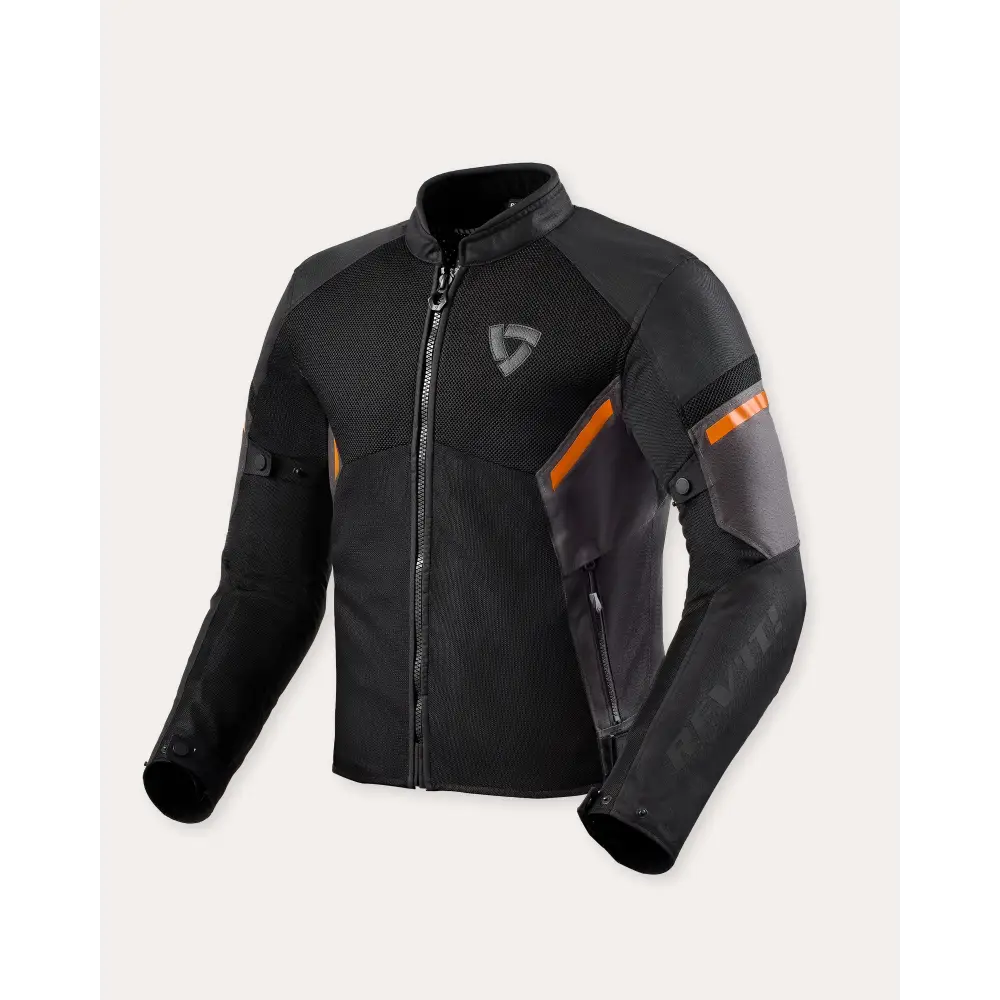 RevIT Jacket GT-R Air 3 - Black-Neon Orange / S - Gloves