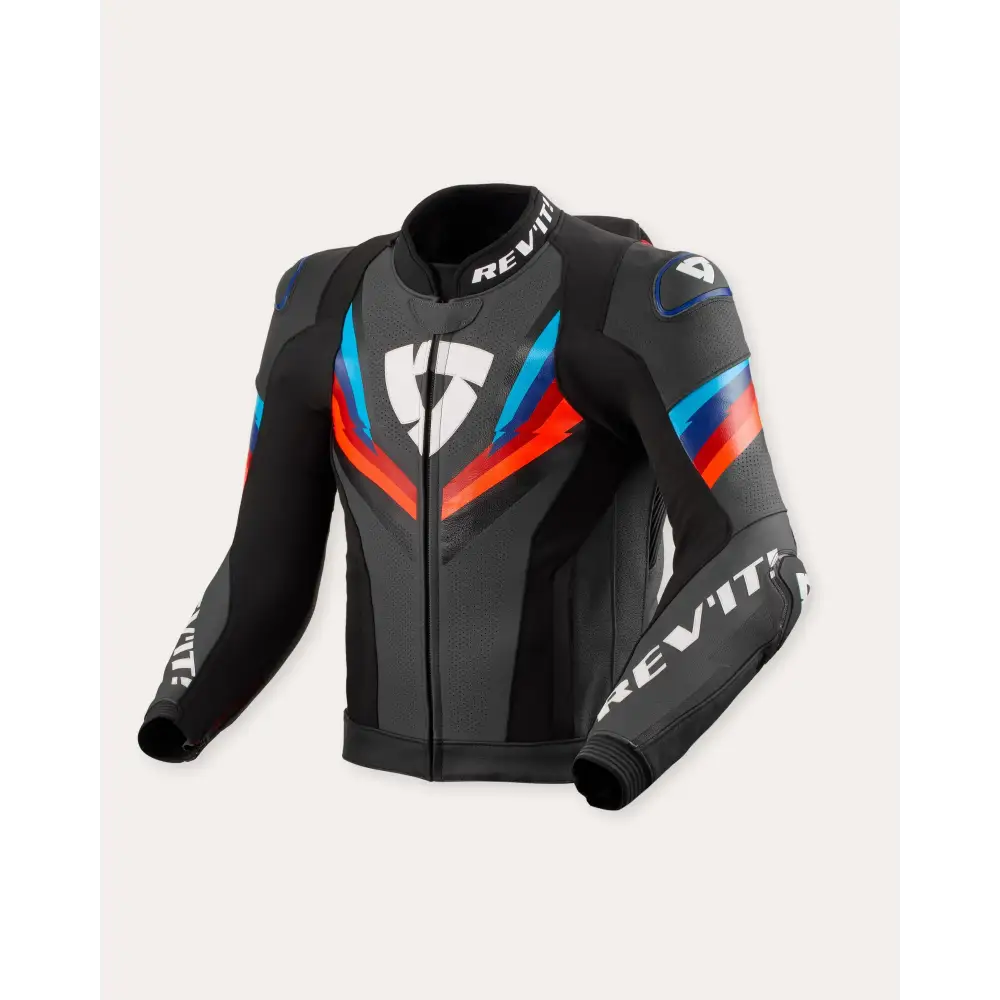 RevIT Jacket Quantum 3 Pro - Black-Blue / 46 - Gloves