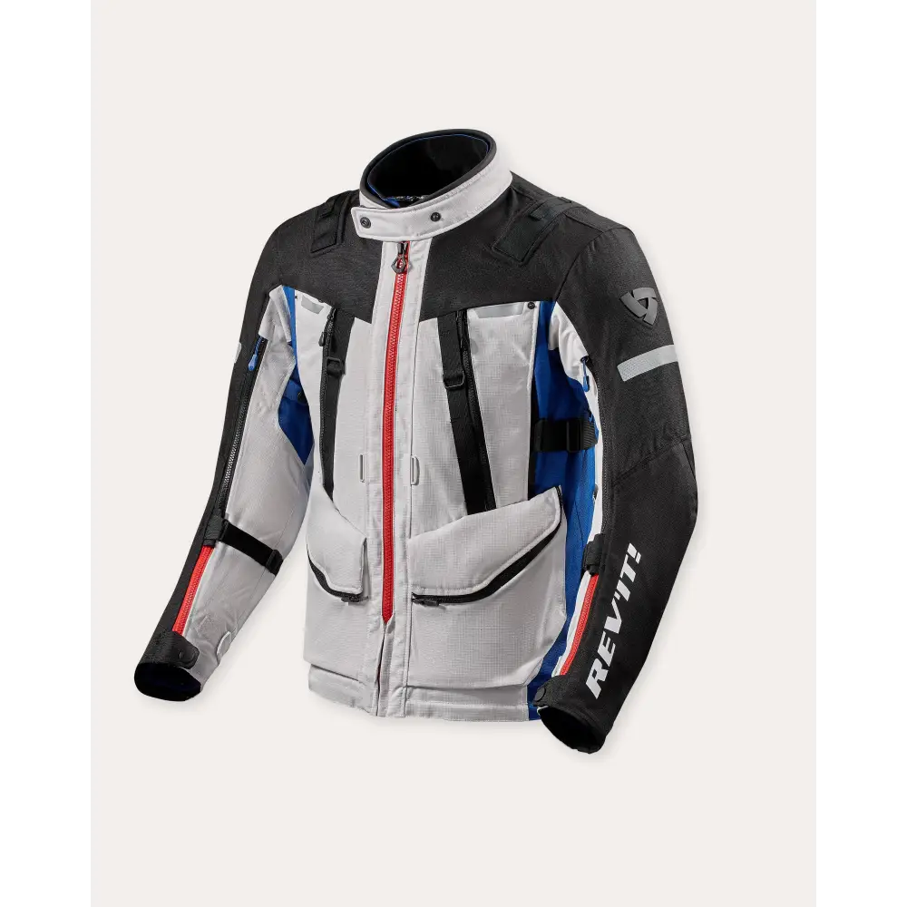 RevIT Jacket Sand 4 H2O - Silver-Blue / XS - Gloves