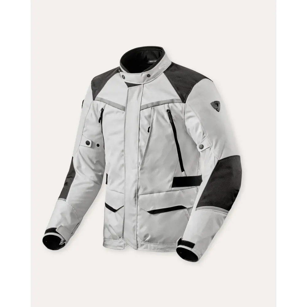 RevIT Jacket Voltiac 3 H2O - Silver-Black / S - Gloves