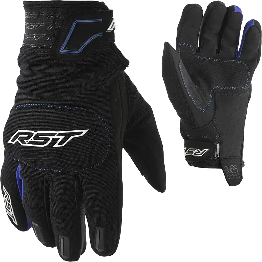 Rider Ce Glove Black/Blue Sm