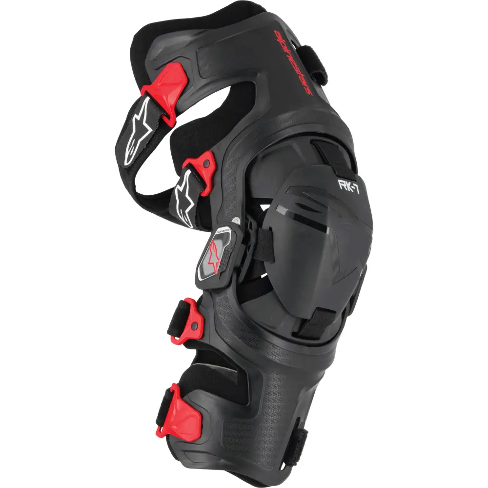 Rk 7 Plasma Knee Brace Black/Red Md