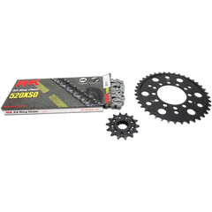 RK Chain Kit - Natural - Kawasaki - ZX-6R '98-'08 - ZZR600/ZX-6RR '03-'04 2068-980E