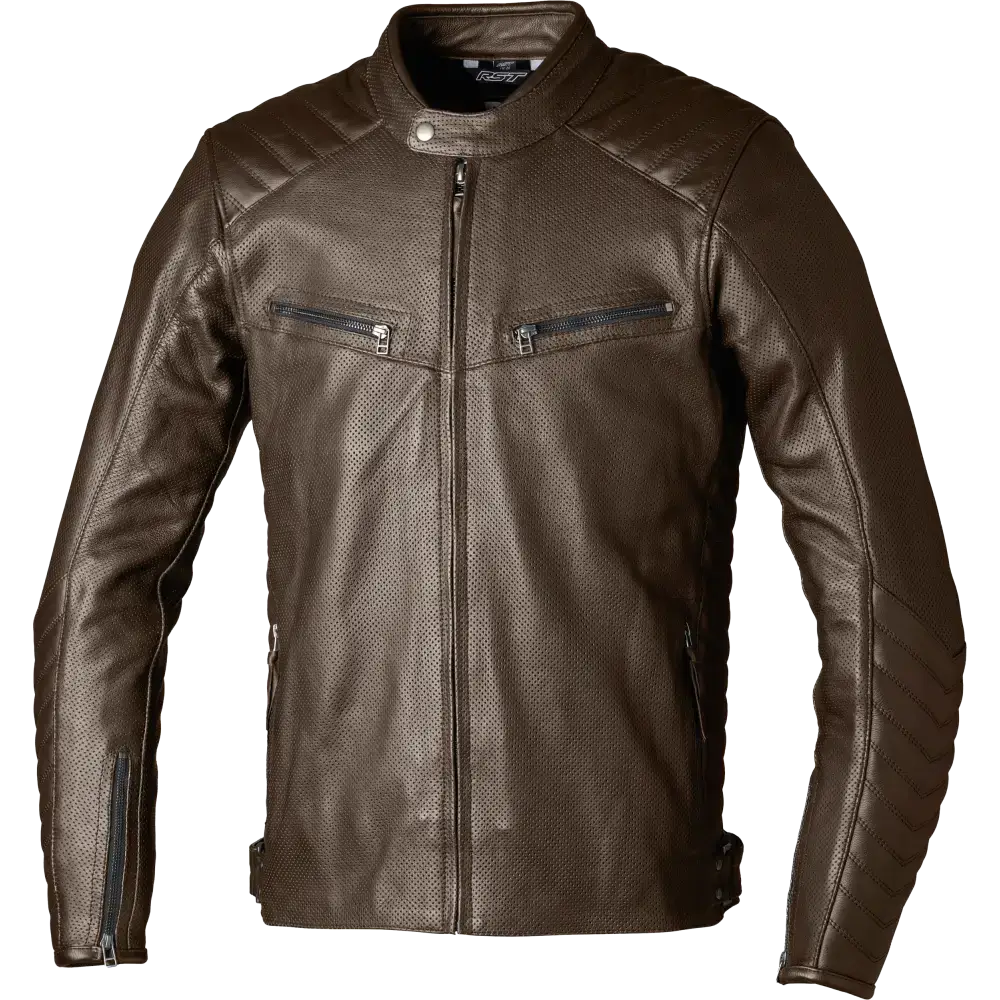 Roadster Air Ce Jacket Brown Leather Sm