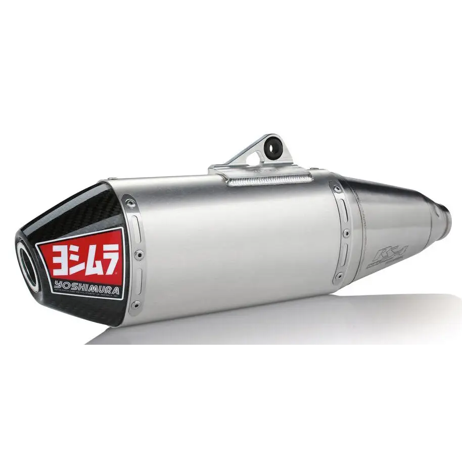 Rs 4 Header/Canister/End Cap Exhaust Slip On Ss Al Cf