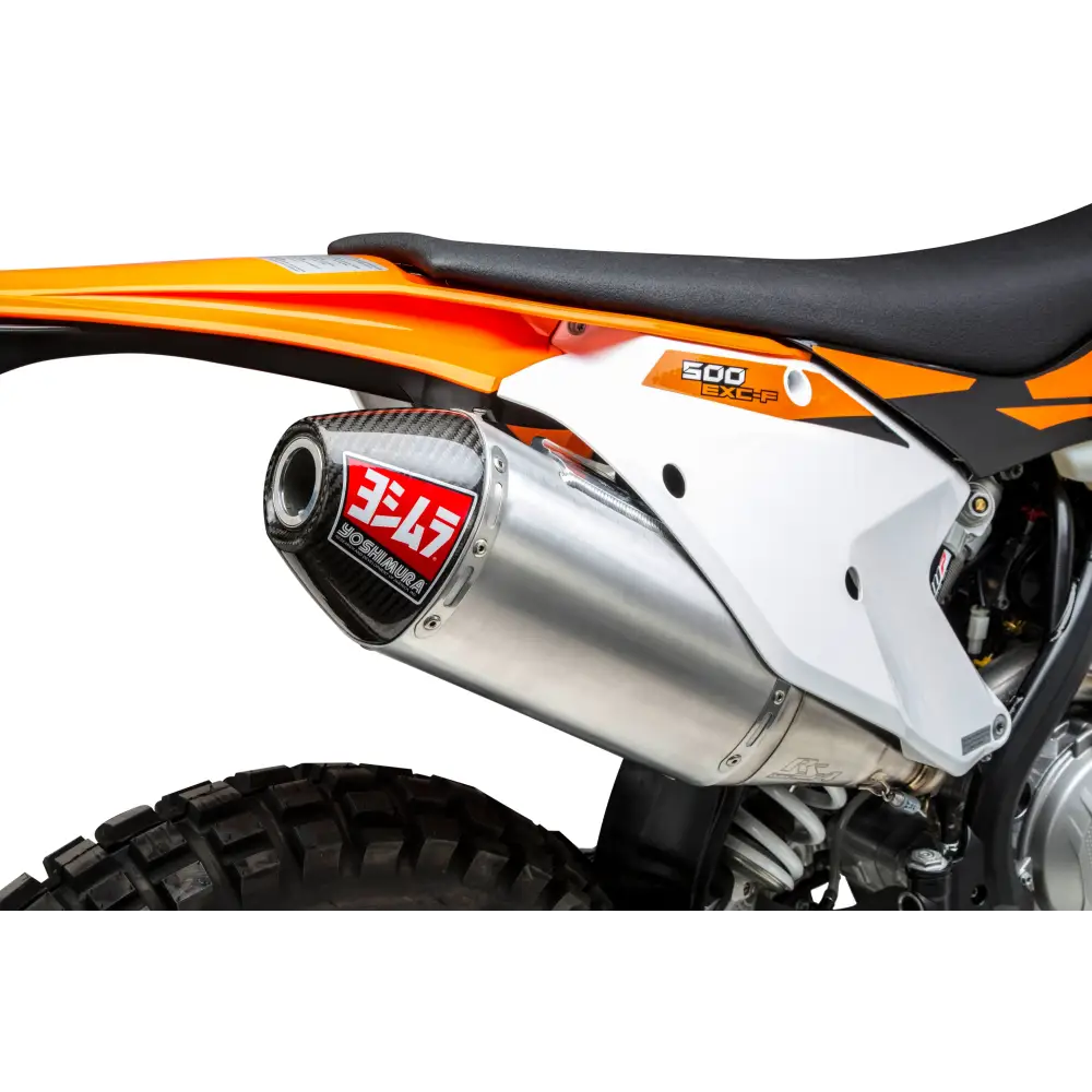 Rs 4 Header/Canister/End Cap Exhaust Slip On Ss Al Cf