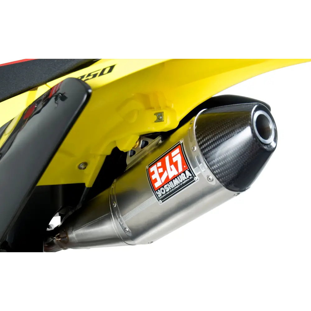 Rs 4 Header/Canister/End Cap Exhaust Slip On Ss Al Cf