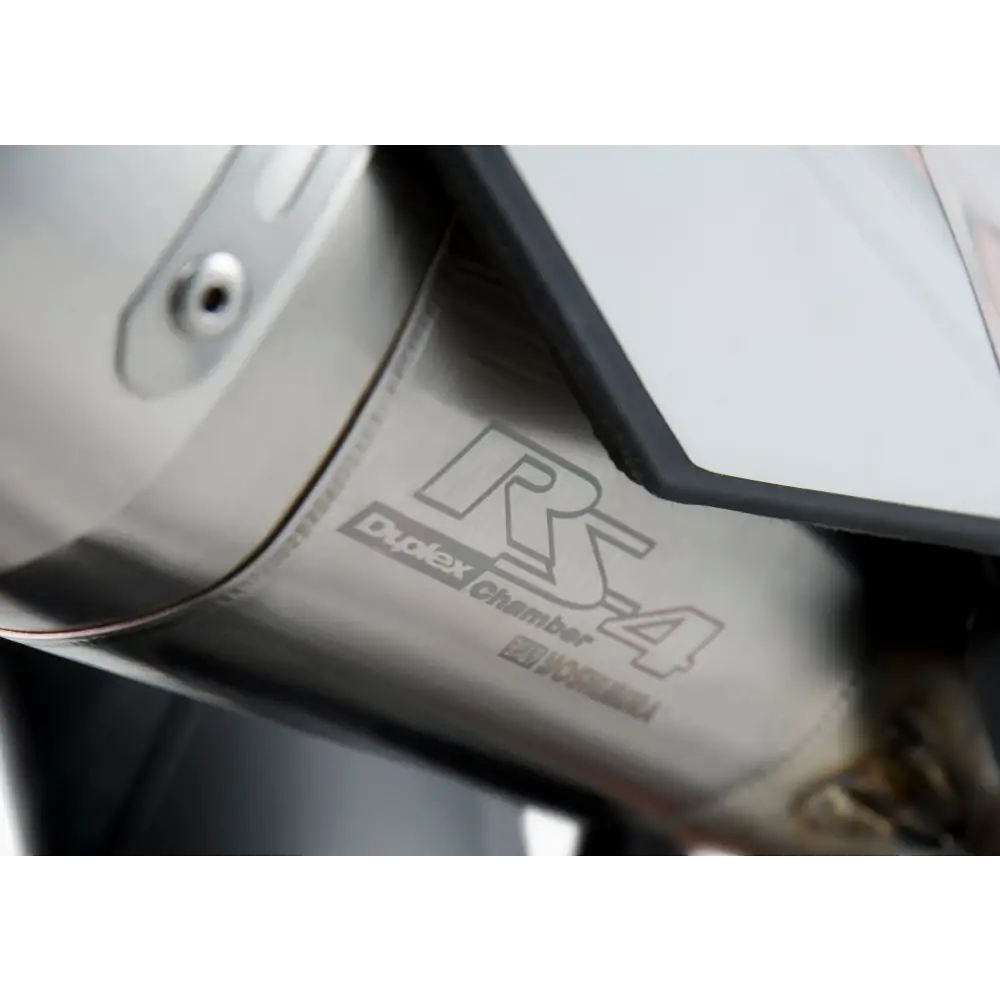 Rs 4 Header/Canister/End Cap Exhaust Slip On Ss Al Cf