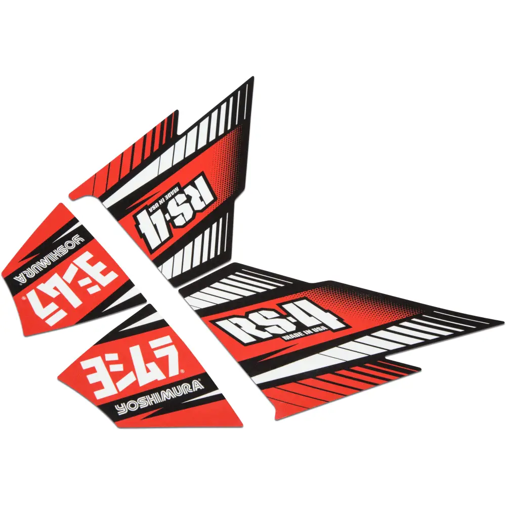 Rs 4 Muffler Decal Set 4/Pcs