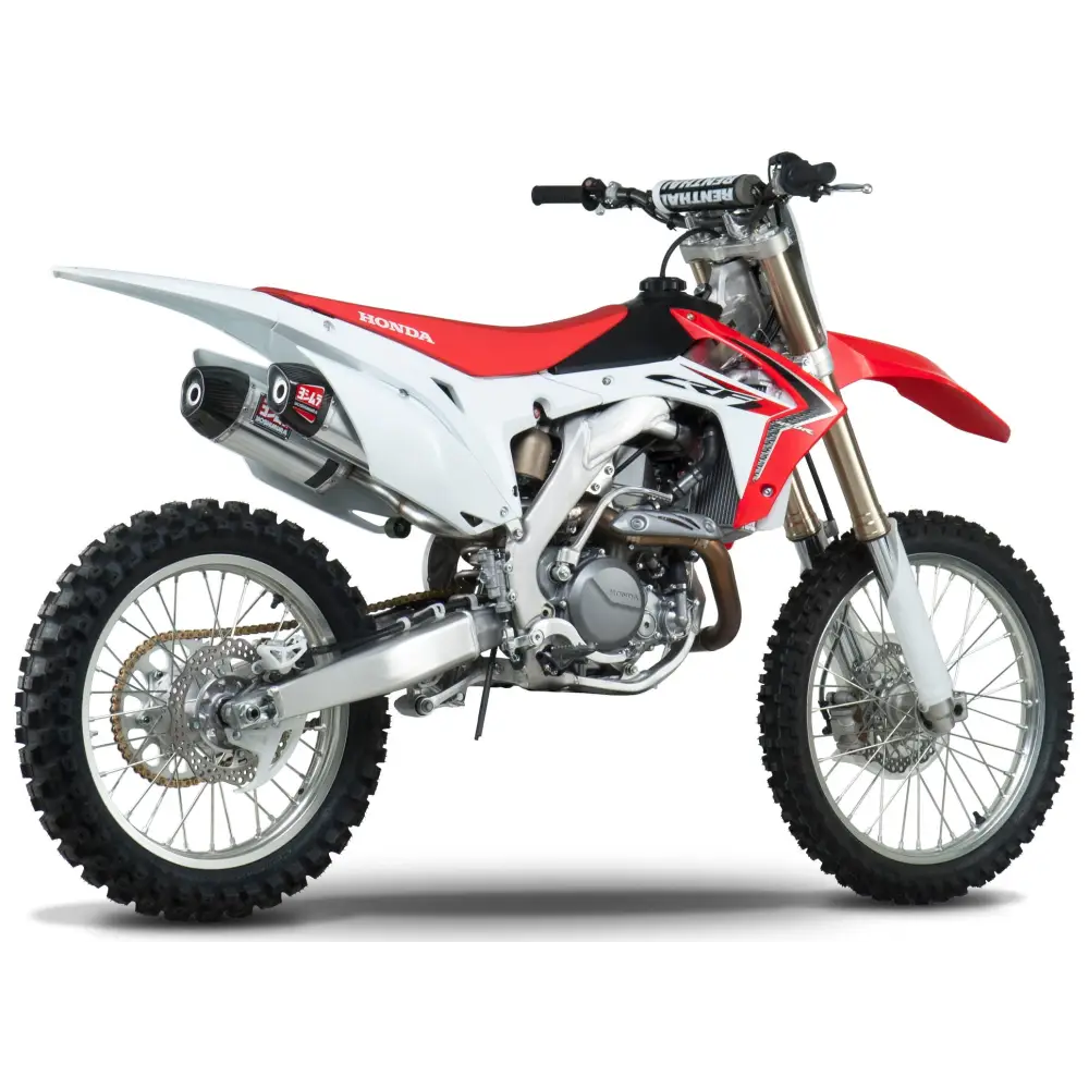 Rs 9 Header/Canister/End Cap Exhaust Dual Slip On Ss Al Cf