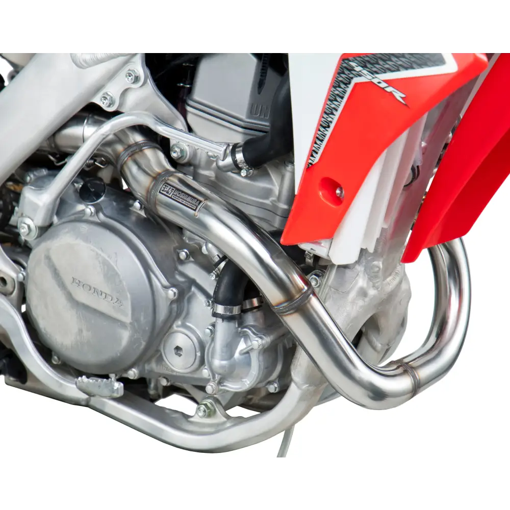 Rs 9 Header/Canister/End Cap Exhaust Dual System Ss Al Cf