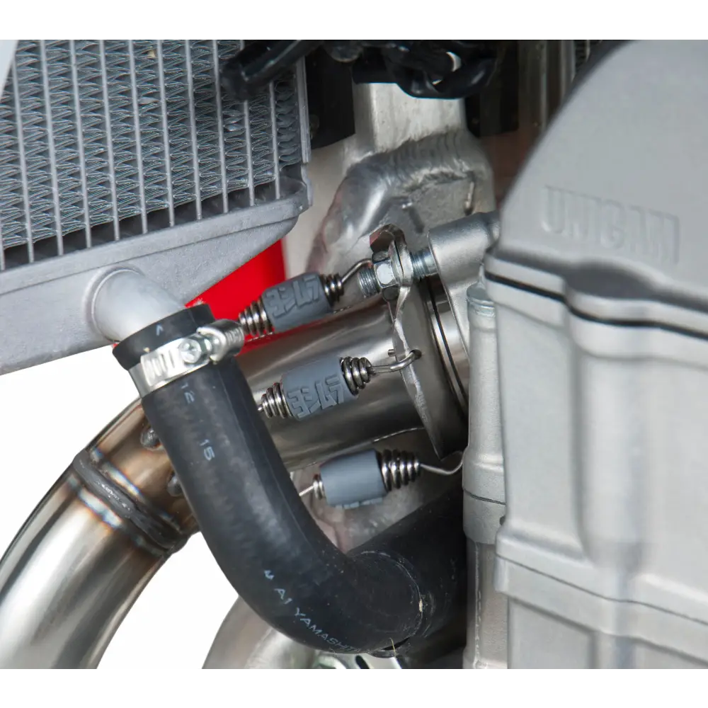 Rs 9 Header/Canister/End Cap Exhaust Dual System Ss Al Cf