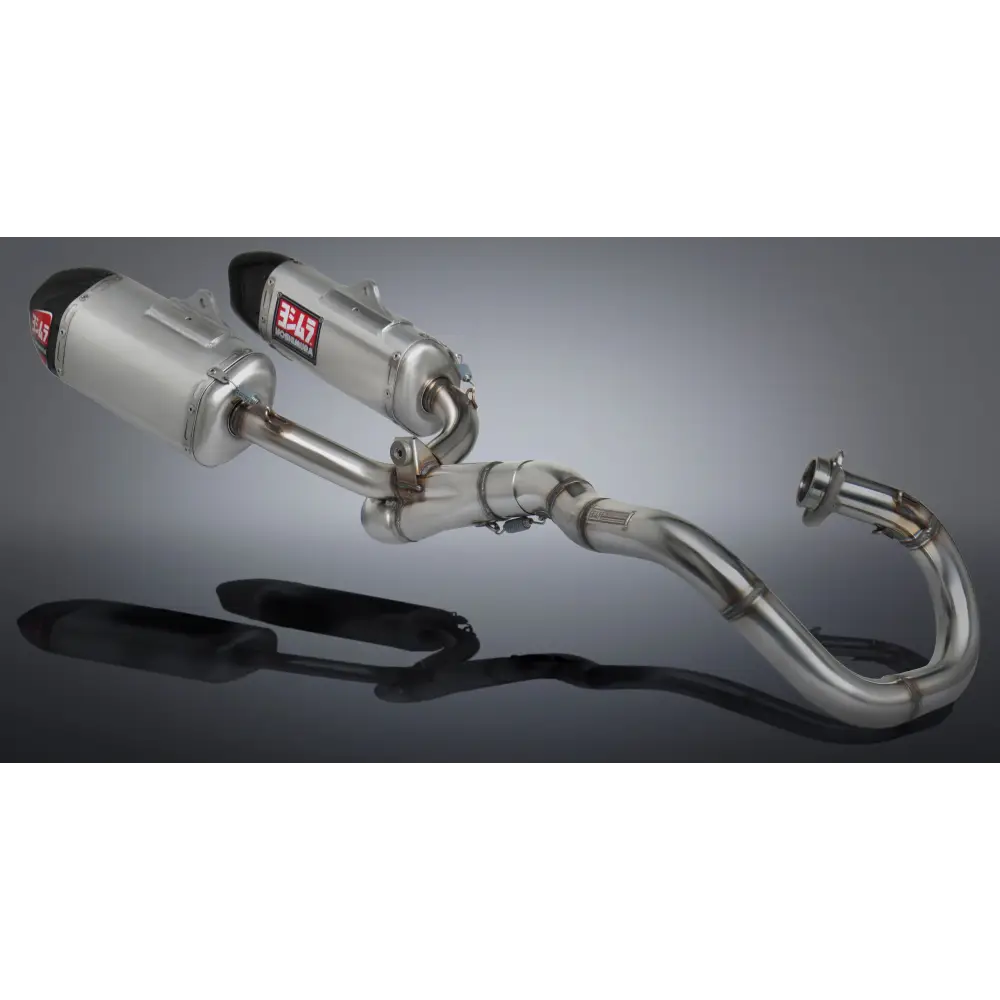 Rs 9 Header/Canister/End Cap Exhaust Dual System Ss Al Cf