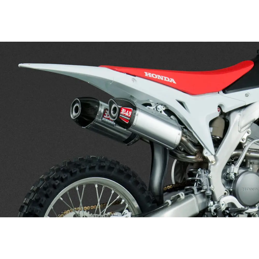 Rs 9 Header/Canister/End Cap Exhaust Dual System Ss Al Cf
