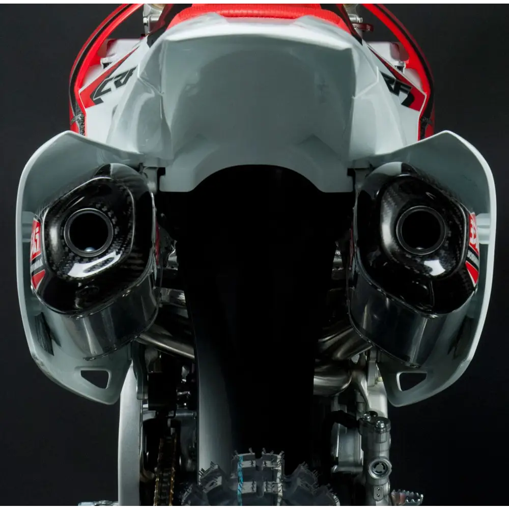 Rs 9 Header/Canister/End Cap Exhaust Dual System Ss Al Cf