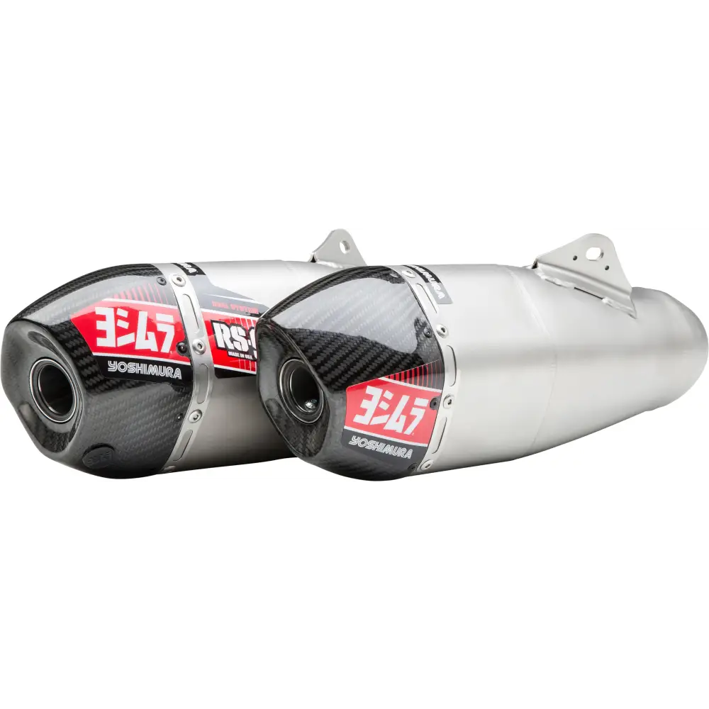 Rs 9 Header/Canister/End Cap Exhaust Slip On Ss Al Ss