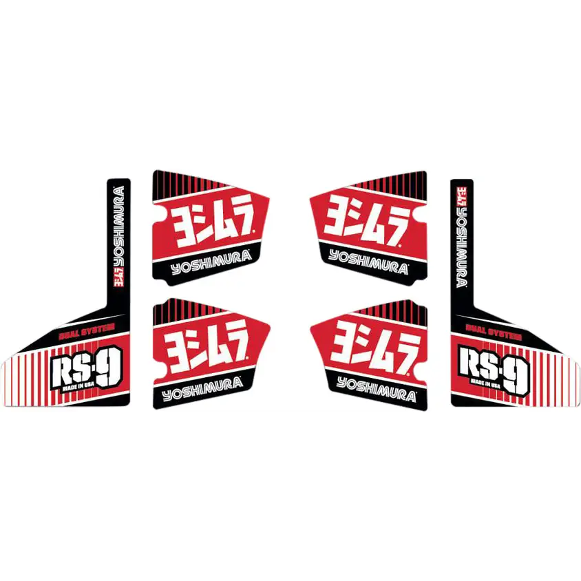 Rs 9 Muffler Decal Set 6/Pcs