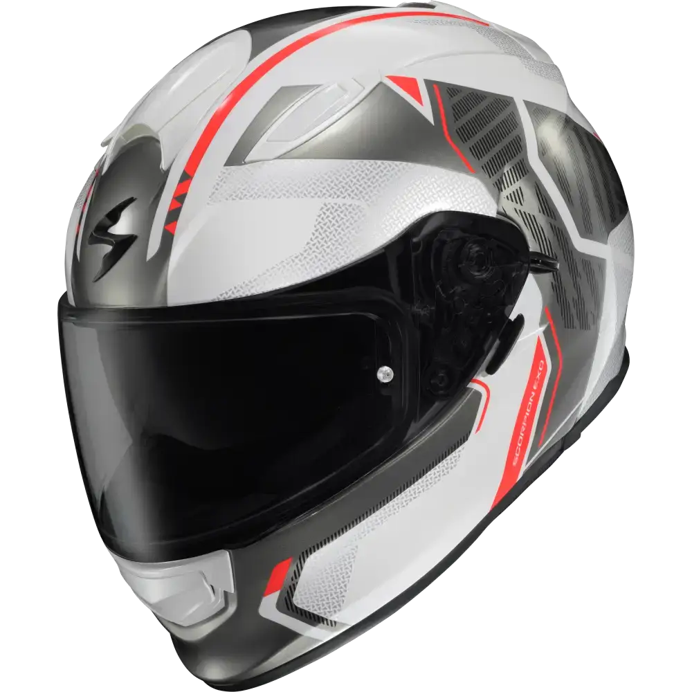 Ryzer Full Face Helmet Switch White/Grey 2x