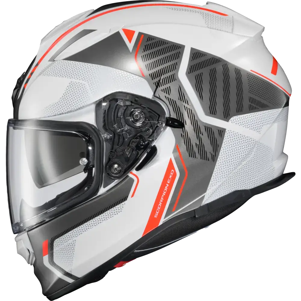 Ryzer Full Face Helmet Switch White/Grey 2x