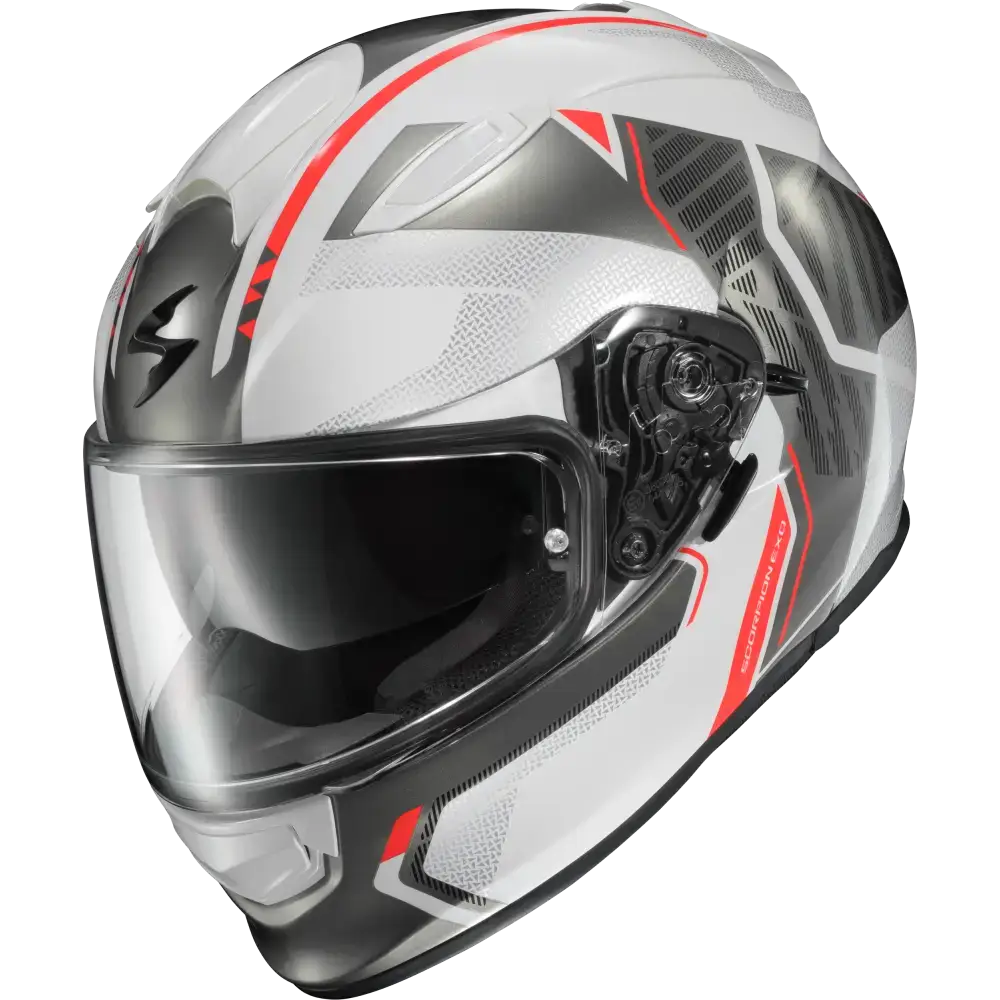 Ryzer Full Face Helmet Switch White/Grey 2x