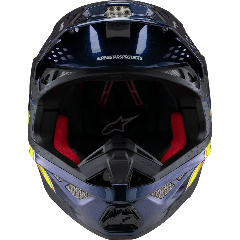 S M10 Tld Edition 25 Helmet Drk Blu/Org/Ylw Fluo/Red Xl
