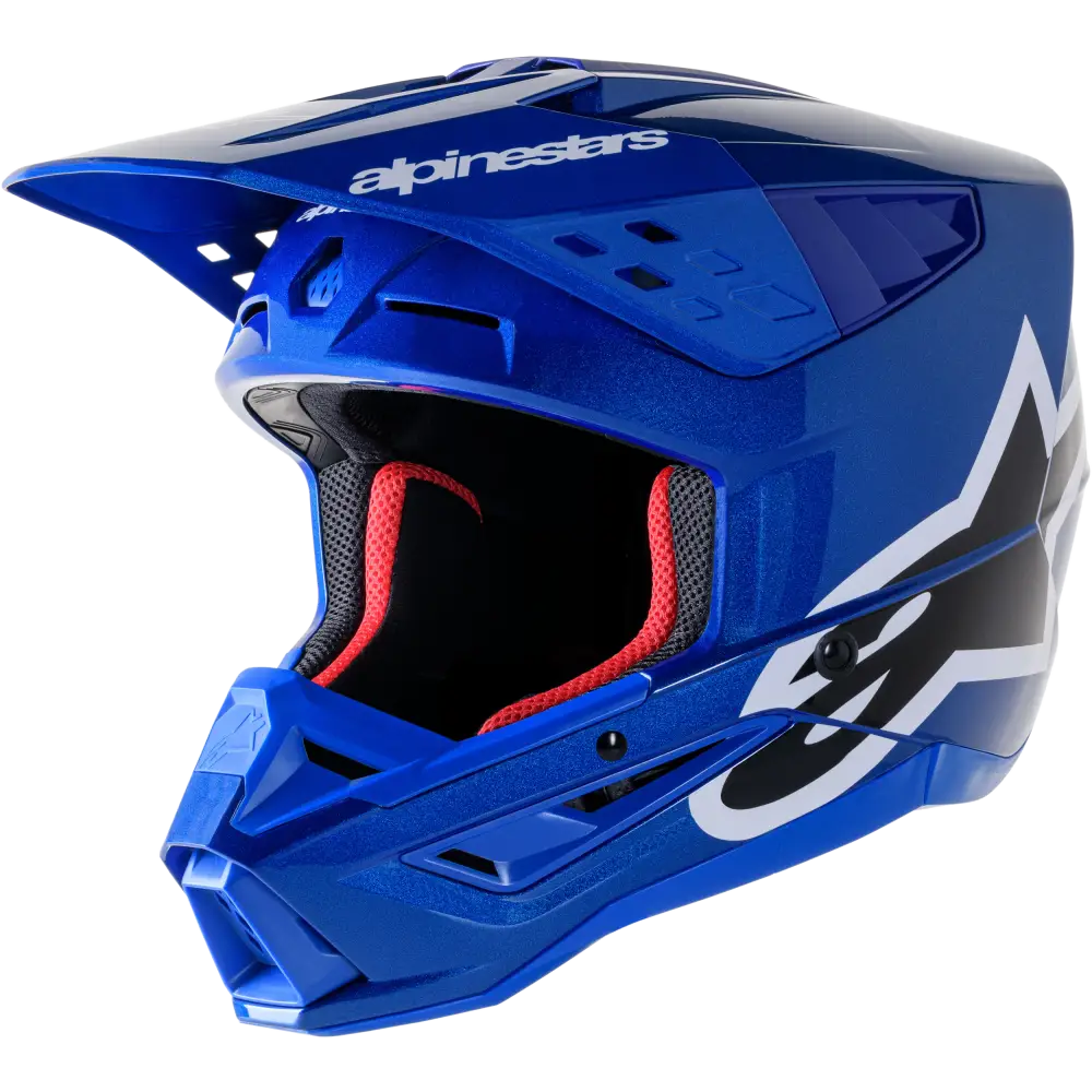 S M5 Corp Helmet Blue Glossy Sm