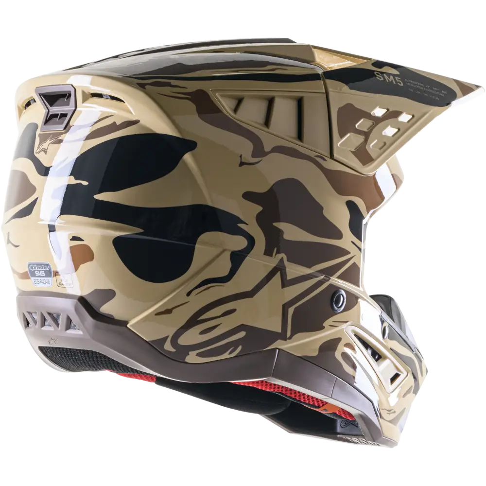 S M5 Mineral Helmet Dark Brown/Kangaroo Matte Xs