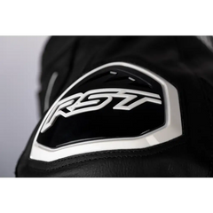 S1 Ce Jacket Black/Black/White Leather Xs