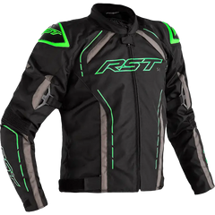 S1 Ce Jacket Blk/Gry/Neon Grn Textile Sm