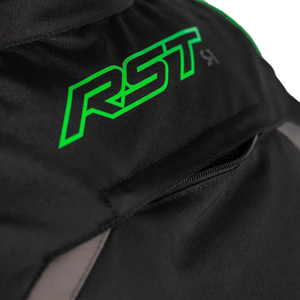 S1 Ce Jacket Blk/Gry/Neon Grn Textile Sm