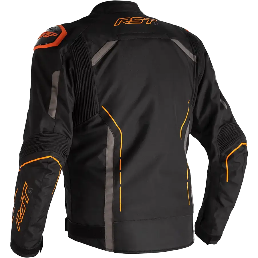 S1 Ce Jacket Blk/Gry/Neon Org Textile Sm