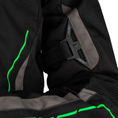 S1 Ce Jacket Blk/Gry/Neon Grn Textile Sm