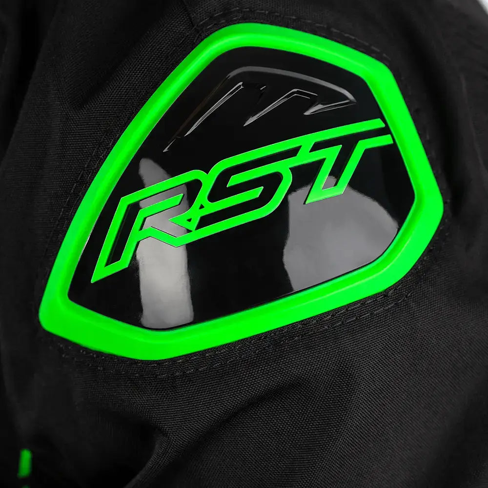S1 Ce Jacket Blk/Gry/Neon Grn Textile Sm