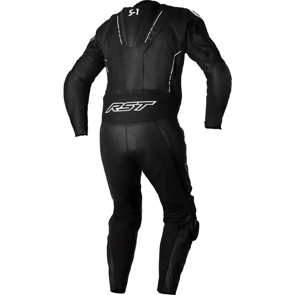 S1 Ce Suit Blk/Blk/Whi Leather 4xl
