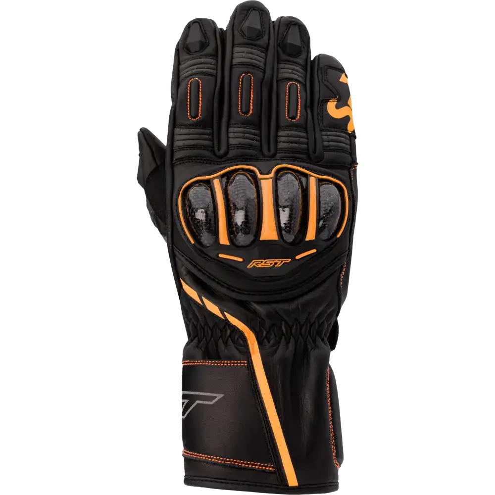 S1 Ce Glove Black/Grey/Neon Orange Sm