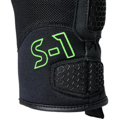 S1 Mesh Ce Glove Black/Neon Green  Sm