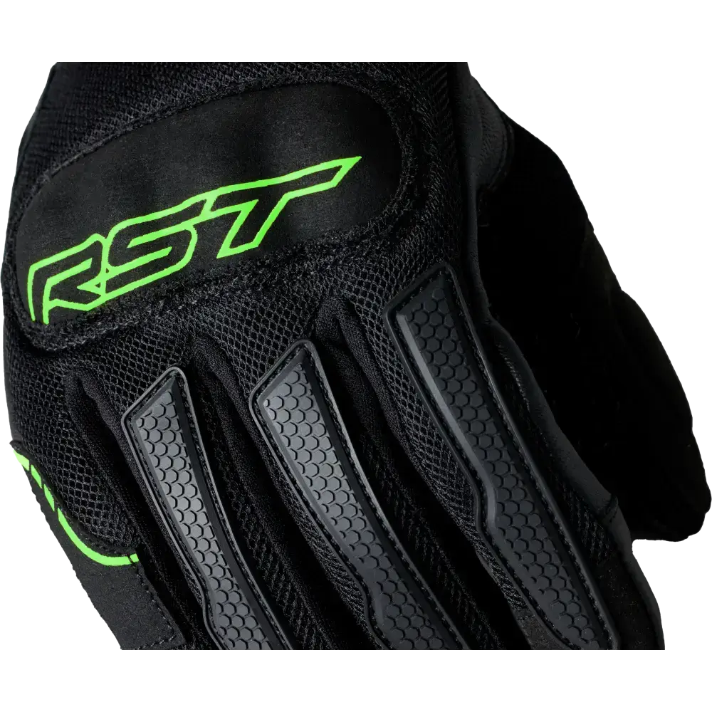 S1 Mesh Ce Glove Black/Neon Green  Sm