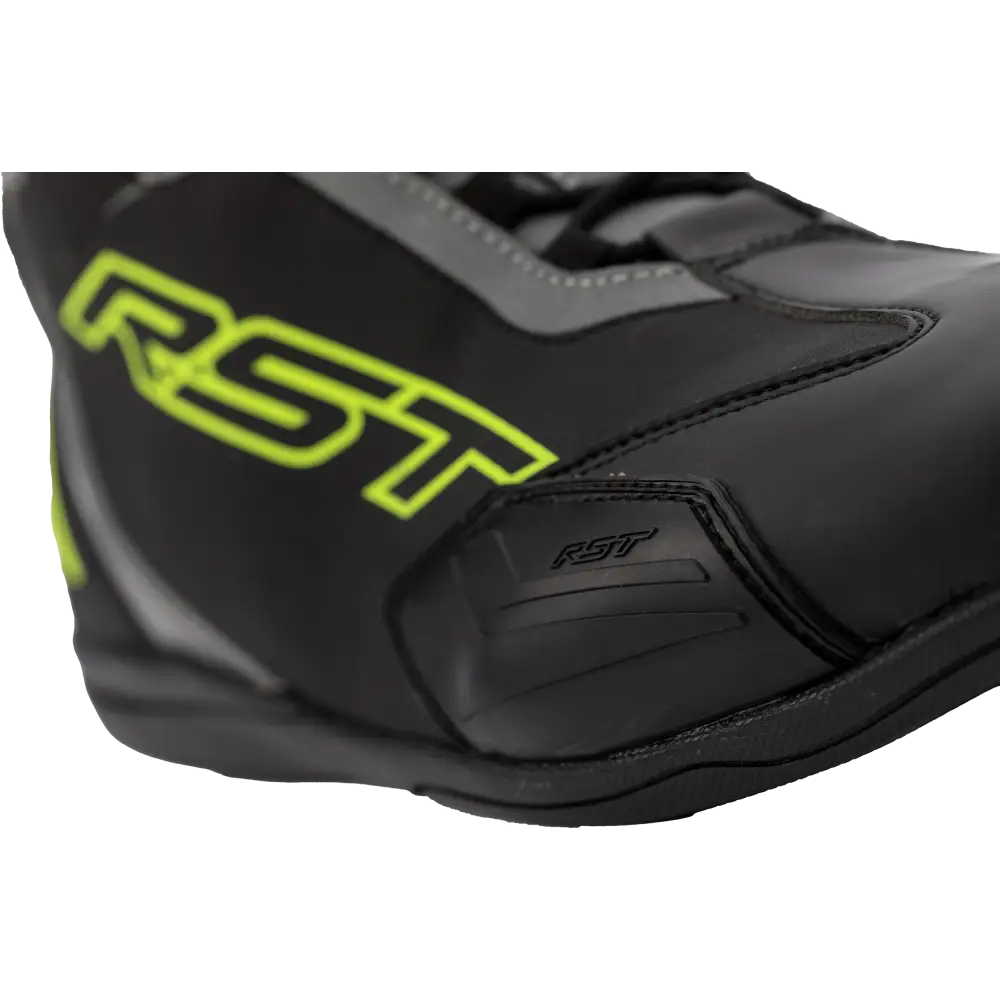 Sabre Moto Shoe Ce Boot Blk/Gry/Flo Yellow Sz 11.5