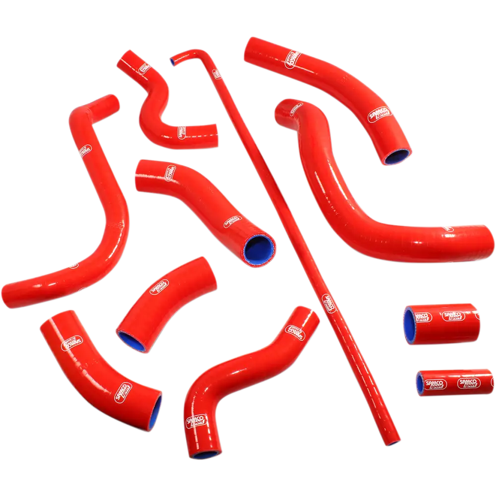 SAMCO SPORT Radiator Hose Kit - Red - Honda HON110RED - Radiator Group
