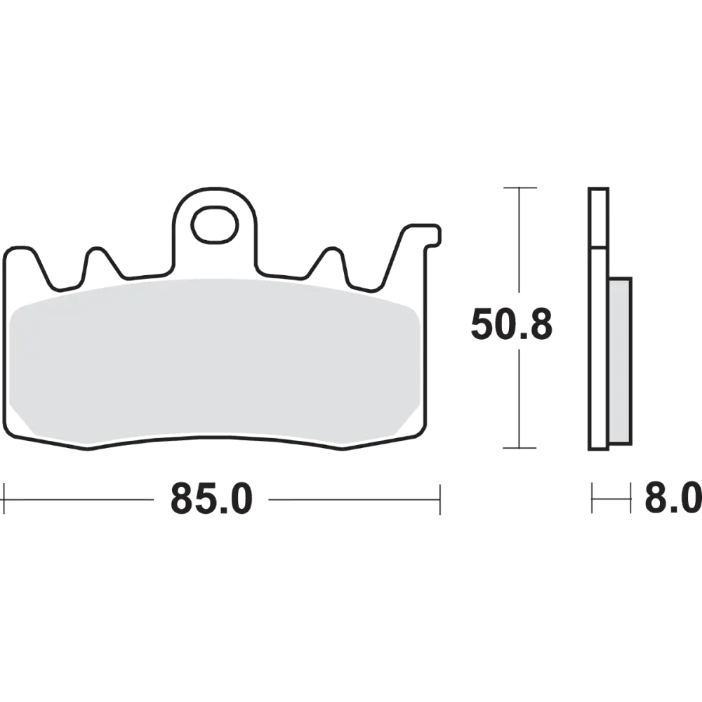 SBS HS Brake Pads - 900HS 900HS